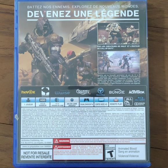 PS4 Destiny Game - Picture 4 of 4